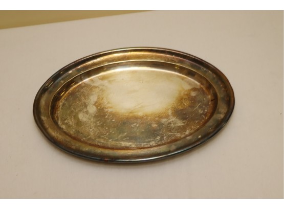 Vintage Hutton Sheffield Oval  Platter (A-30)