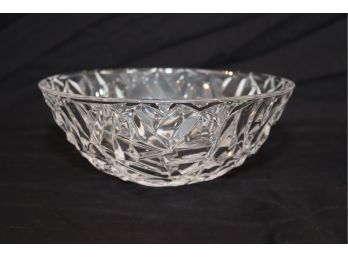 Tiffany & Co Crystal Rock Cut  Glass Bowl  (A-66)
