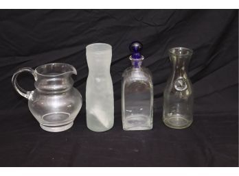 Glass Pitchers And Carafes (A-90)