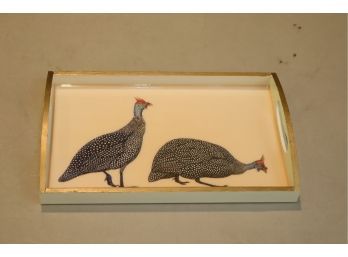 Helmeted Guineafowl Tray