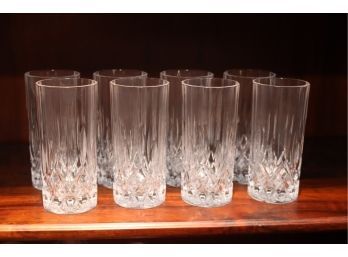 Set Of 8 Tall Highball Glasses (B-7)