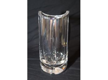 Kosta Boda Crystal Vase By Goran Warff. (A-64)