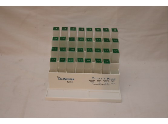 The Med Center System 31 Day Pill Organizer (N-22)