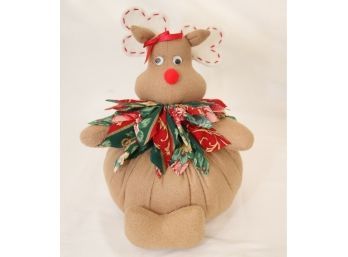 Weighted Reindeer Plush Decor (T-18)
