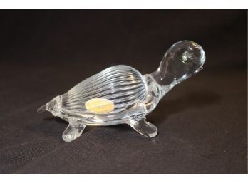Vintage Arte Murano ICE T Turtle (G-1)