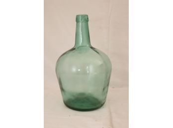 Vintage Green Glass Bottle (P-31)