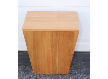 Wooden Hidden Storage Table Ottoman Stool Seat