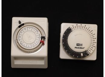 Pair Of Lamp Timers
