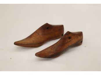 Miniature Antique Wooden Shoe Forms (T-22)