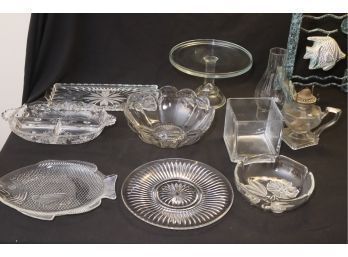 Assorted Vintage Glass Lot (N-107)