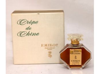 Vintage F. Millot CREPE DE CHINE Parfum Perfume 1 Oz W/ Box SEALED (N-47)