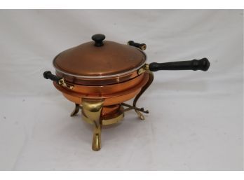Copper And Brass Chafing Dish
