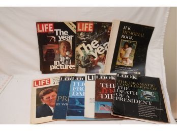 Vintage Life & Look Magazines (P-80)