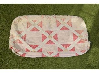Vintage Handmade Quilt Pillow Cover(T-48)