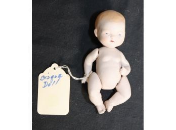 Vintage BSCO All Bisque BABY Doll (D-21)