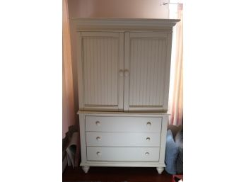 White Girls Bedroom Armoire/ Closet