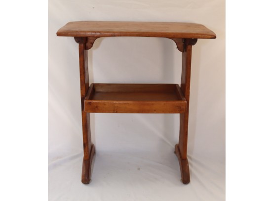 Vintage Small Wooden Table (P-81)