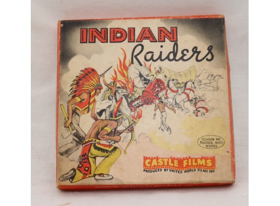 Vintage 8mm Castle Films Indian Raiders (P-48)