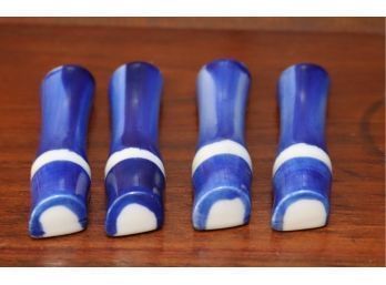 Blue And White Ceramic Chopstick Rests