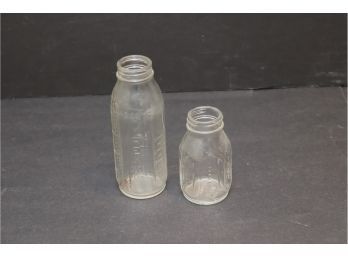 Vintage Pyrex Glass Baby Bottles (B-2)