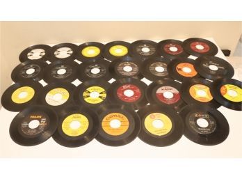 Vintage 45 Vinyl Record Lot (V-22)