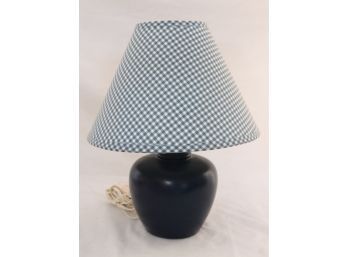 Cute Blue Table Lamp With Shade (D-59)