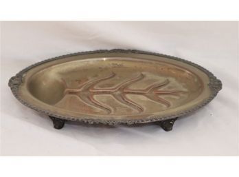 Vintage Silverplate Carving Platter (P-29)