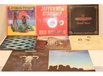 Vintage Vinyl Record Lot Jefferson Starship, The Who, Eagles (V-11)