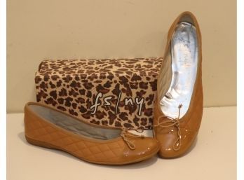 French Sole FS/NY Tan Ballet Flats Size 10 (AG-5)