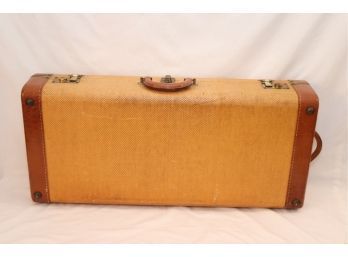 Vintage Cragin Simple Dual Tennis Racket Travel Hard Sided Suitcase  (S-87)
