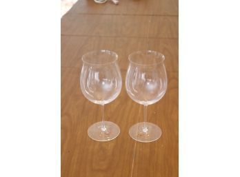 Pair Of Riedel Wine Glasses (G-18)