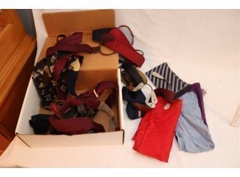 Assorted Suspenders And Pocket Squares (G-95)