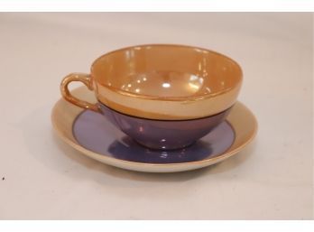 Vintage Made In Japan Tea Cup & Saucer (S-95)
