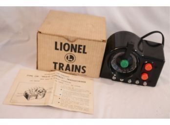Lionel Trainmaster Transformer Type LW 125watts W/box (S-59)