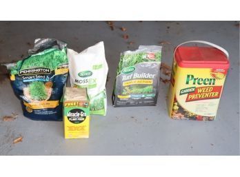 Seed Fertilizer And Plant Food Lot (H-7)