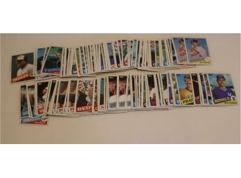 1985 Topps Baseball Cards Lot (J-4)