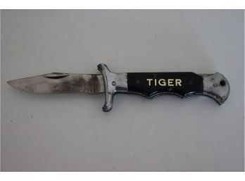 Tiger Lock Back Folding Knife  (o-47)