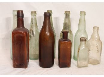 Vintage Bottle Lot (TR-8)