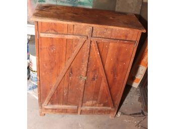 Vintage Cabinet Made From Wooden Crates (AS-36)