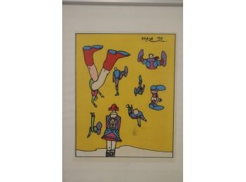 Vintage Peter Max Lithograph