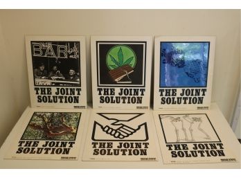 6 Piece 'The Joint Solution' 420 Marijuana Art Dispensary