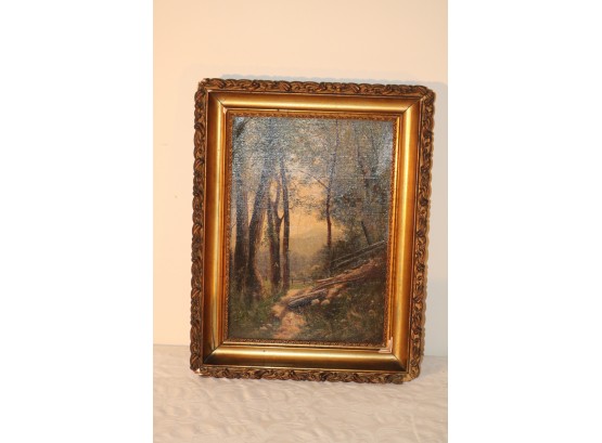 Vintage Framed Painting By Clinton Ogilvie