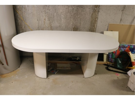 Vintage White Formica Dining Kitchen Table