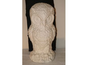 Vintage White Ceramic Owl Made In Italy