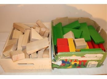 Kids Toy Wooden Building Blocks