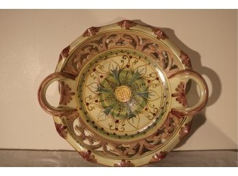 Ceramic Platter Made In Italy