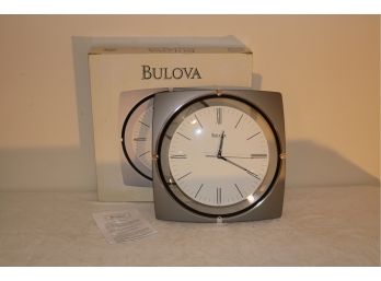 Bulova Decorative Wall Clock