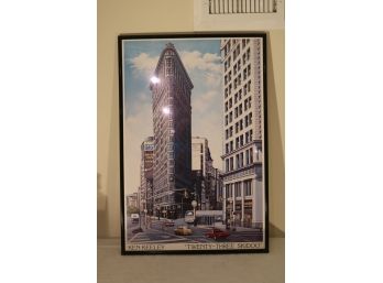 Ken Keeley Framed 'Twenty-Three Skidoo Flatiron Building NYC