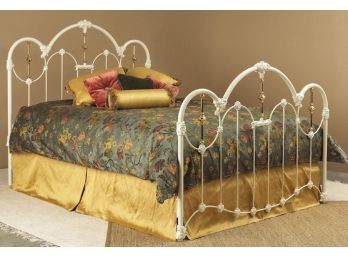 Elliott’s Designs Inc. Imperial Wrought Iron And Brass Queen  Bed Set