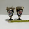 A Pair Of Chamberlain Royal Worcester Pedestal Vases